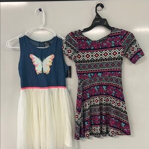 Adorable Dress Bundle including reversible dress that is SO soft and cute!